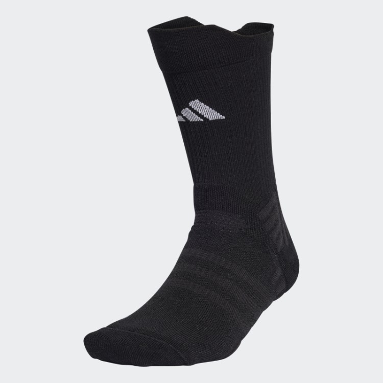 Meias Acolchoadas De Tênis 1 Par Preto Adidas