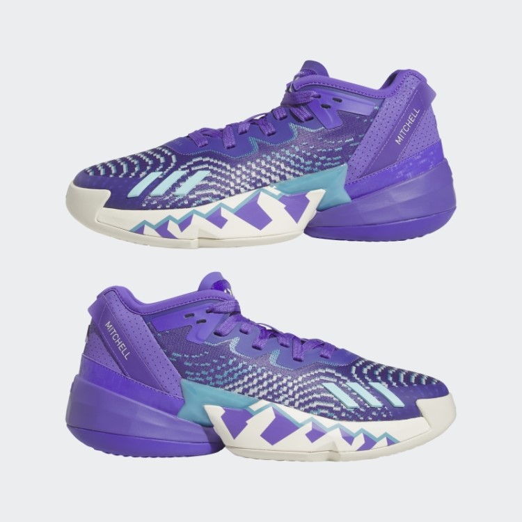 Roxo Rush Adidas D.o.n. Emitir 4 Sapatos