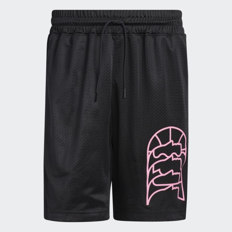 Bermuda De Basquete Mundial Adidas Preta (gênero Neutro)