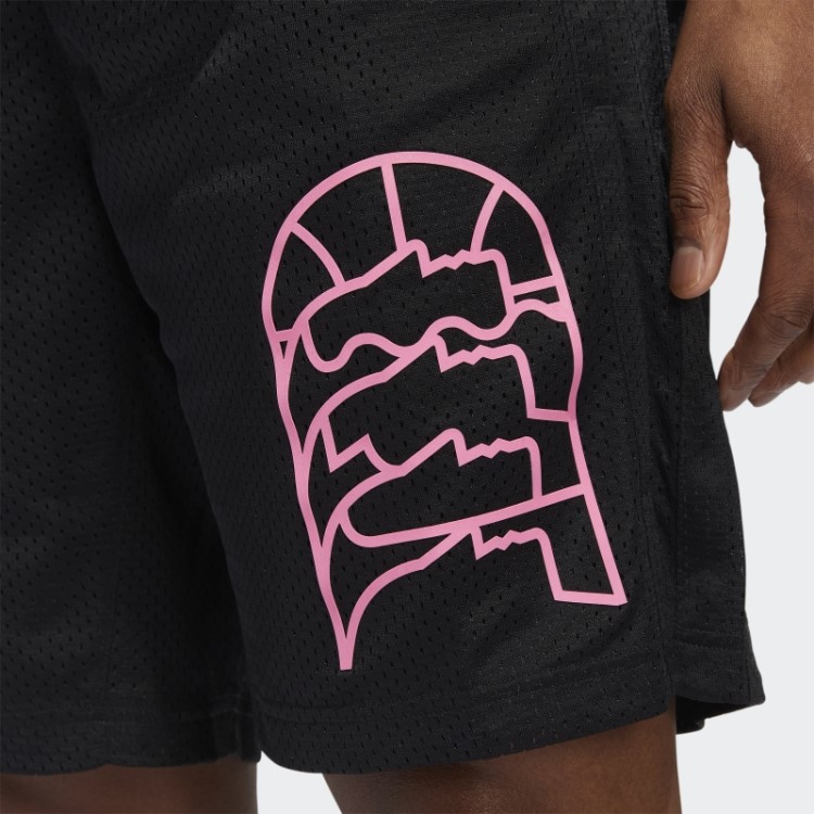 Bermuda De Basquete Mundial Adidas Preta (gênero Neutro)