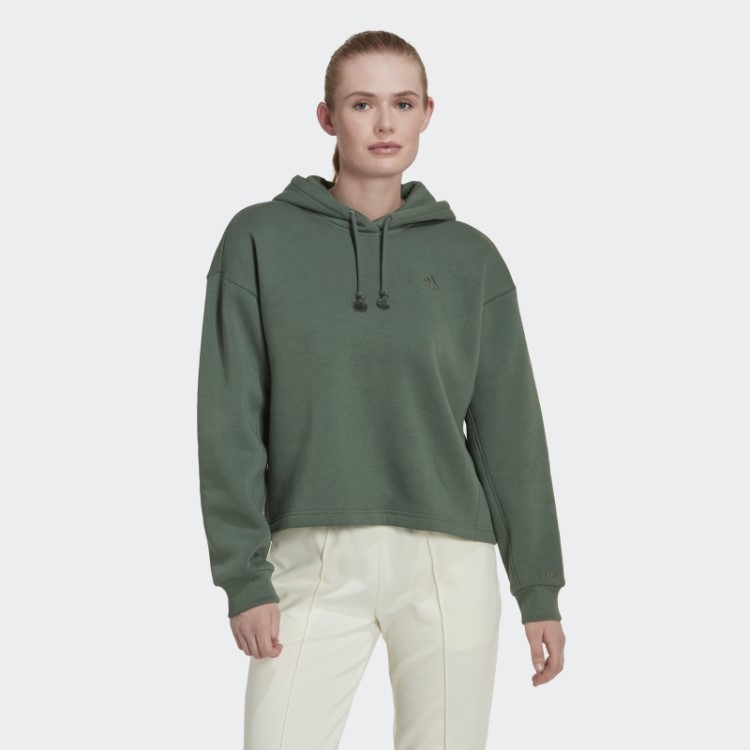 Moletom De Lã Com Capuz Verde óxido All Szn Adidas