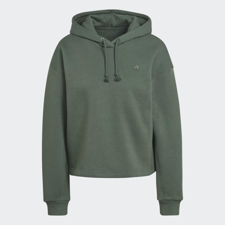 Moletom De Lã Com Capuz Verde óxido All Szn Adidas