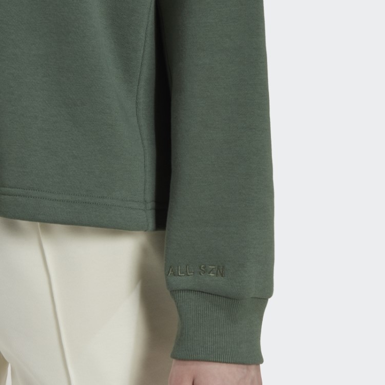 Moletom De Lã Com Capuz Verde óxido All Szn Adidas