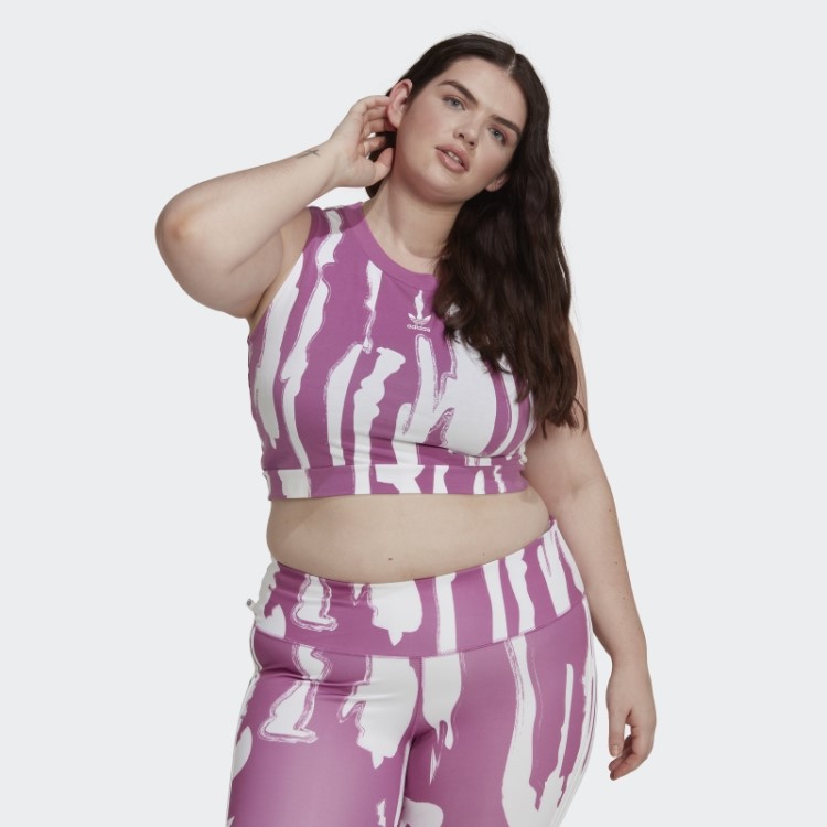 Regata Adidas Thebe Magugu (plus Size) Lilás