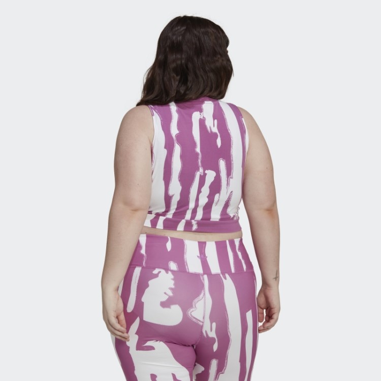 Regata Adidas Thebe Magugu (plus Size) Lilás