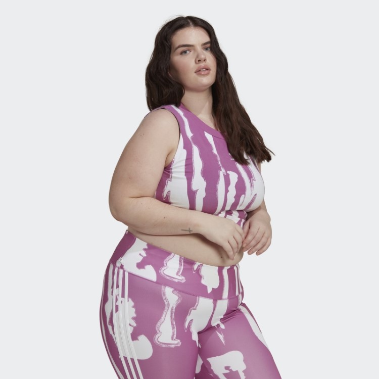 Regata Adidas Thebe Magugu (plus Size) Lilás