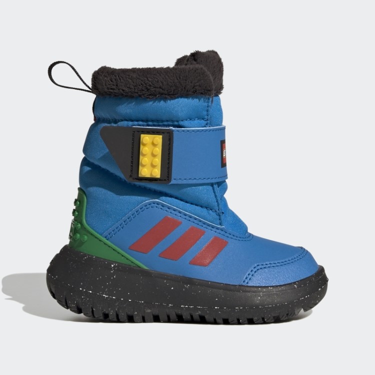 Botas Adidas X Lego Winterplay Azul Choque Moda