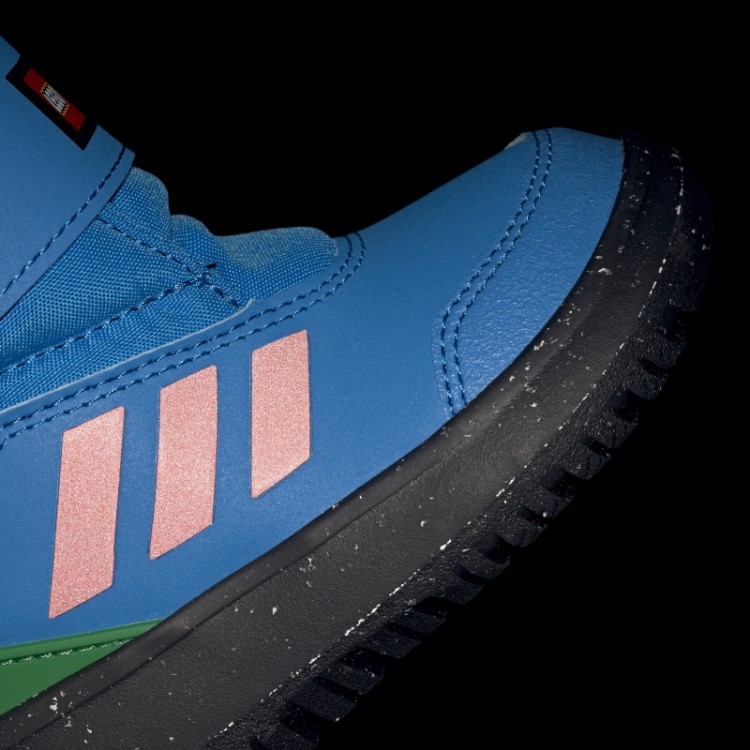 Botas Adidas X Lego Winterplay Azul Choque Moda