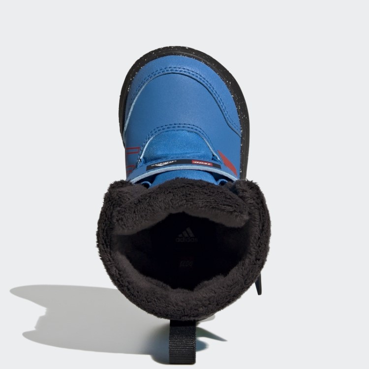 Botas Adidas X Lego Winterplay Azul Choque Moda