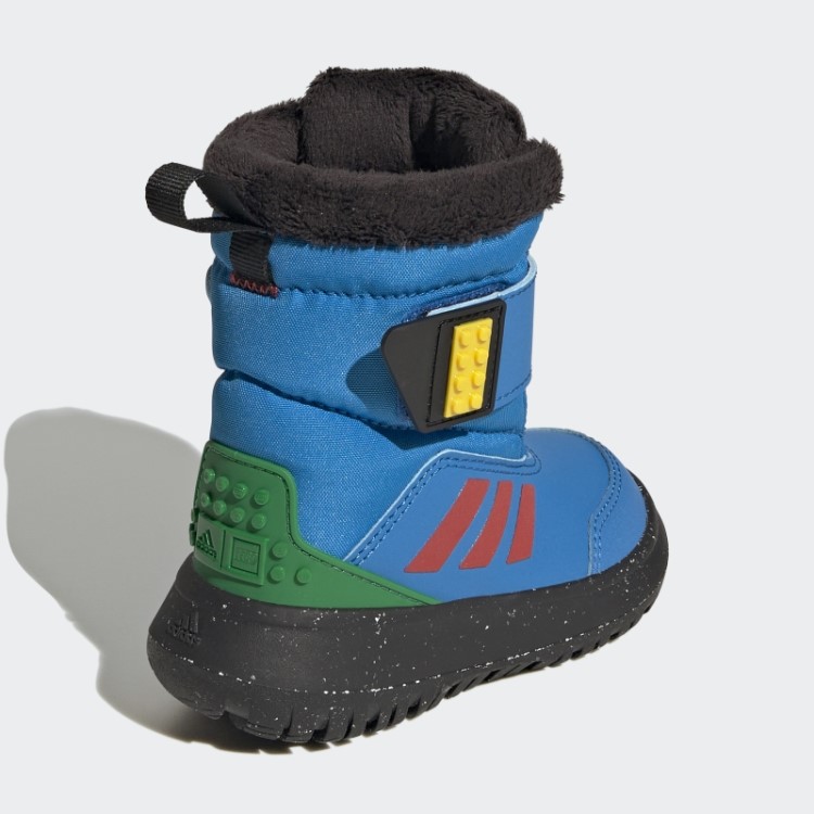 Botas Adidas X Lego Winterplay Azul Choque Moda