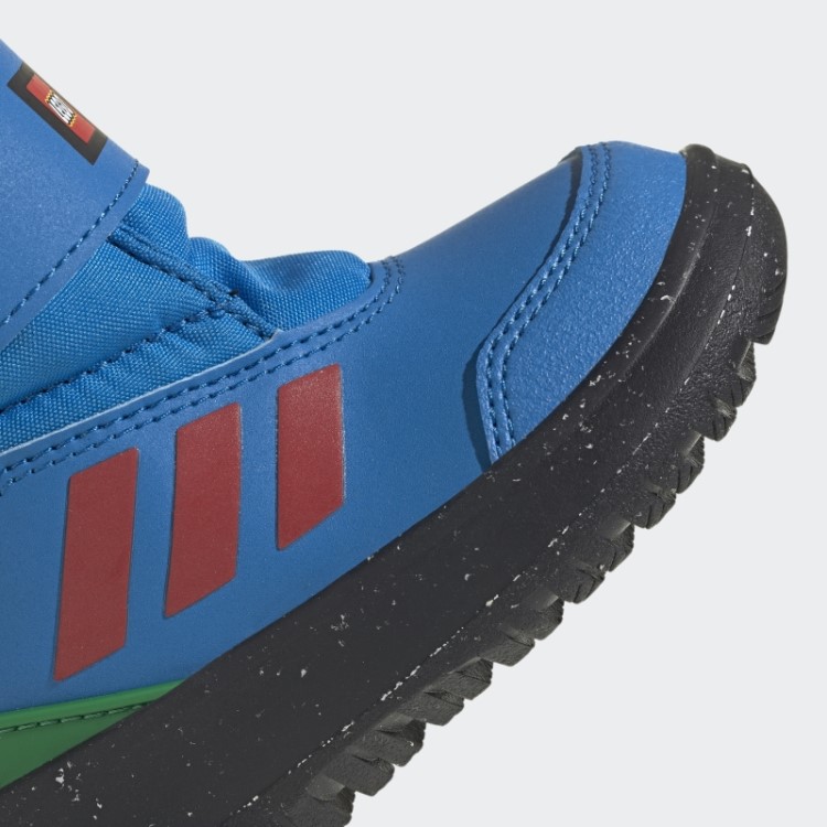 Botas Adidas X Lego Winterplay Azul Choque Moda