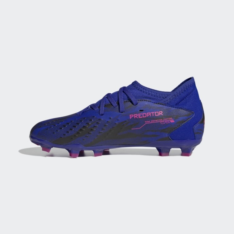 Predador Precisão Paul Pogba.3 Chuteiras Para Chão Firme Azul Adidas