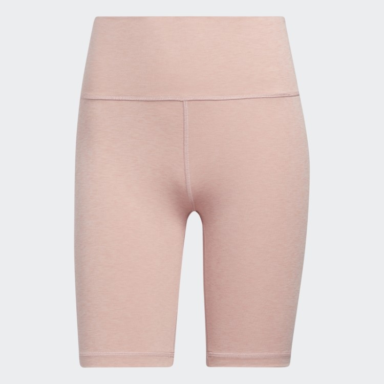 Leggings Curtas Optime Training Bike Adidas Malve Mel