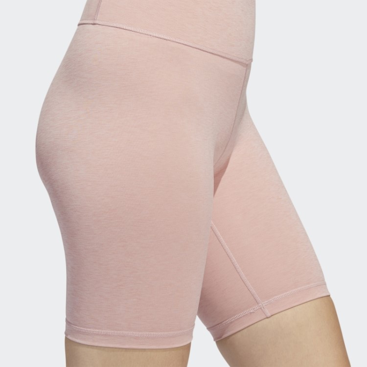 Leggings Curtas Optime Training Bike Adidas Malve Mel