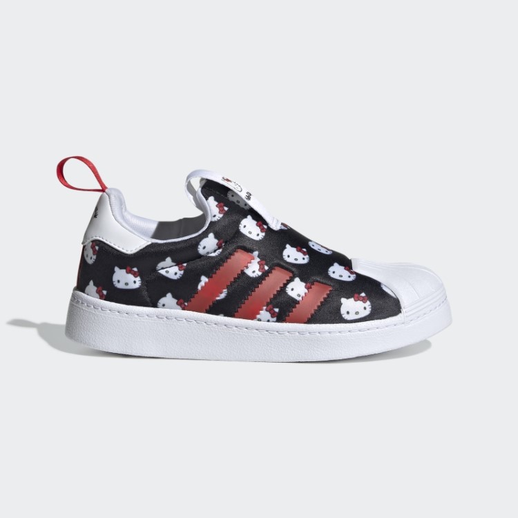 Sapatos Hello Kitty Superstar 360 Branco Adidas