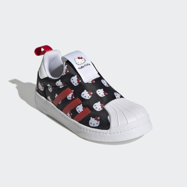 Sapatos Hello Kitty Superstar 360 Branco Adidas