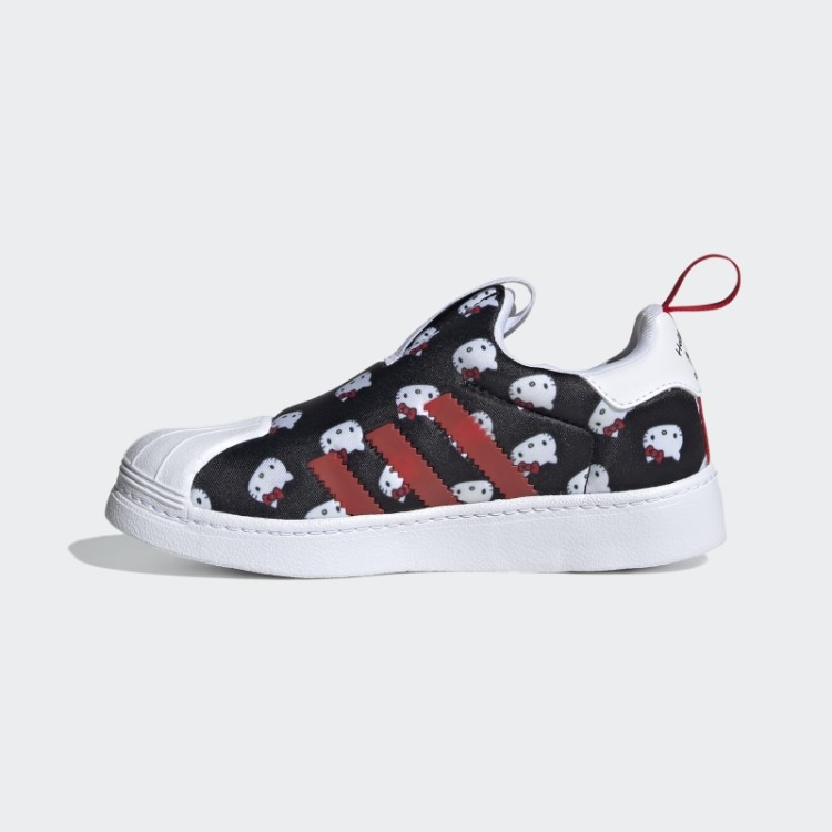 Sapatos Hello Kitty Superstar 360 Branco Adidas