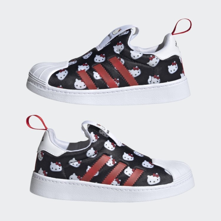 Sapatos Hello Kitty Superstar 360 Branco Adidas