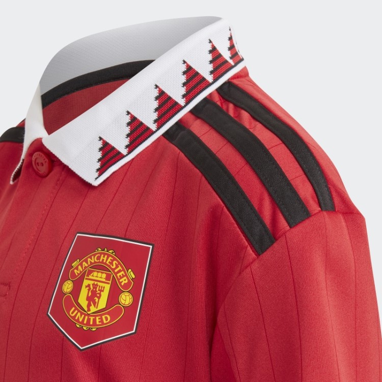 Adidas Manchester United 22/23 Home Mini Kit Branco