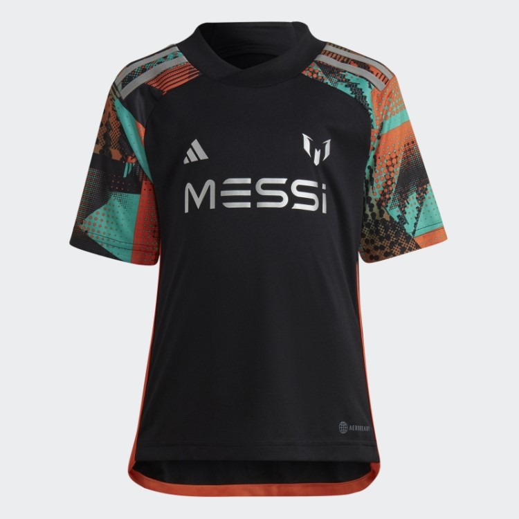 Mini Kit Messi Adidas Preto