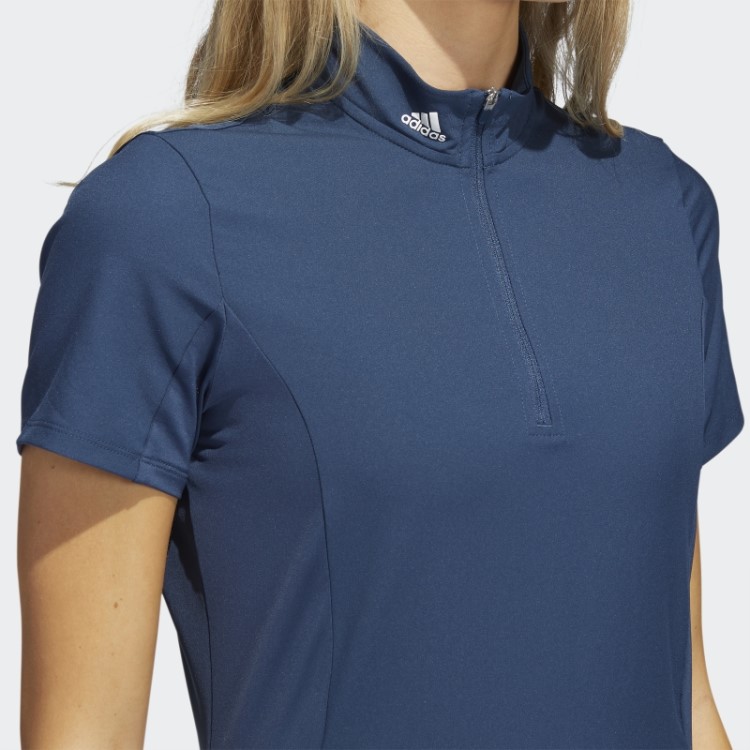 Vestido De Babados Adidas Marinho