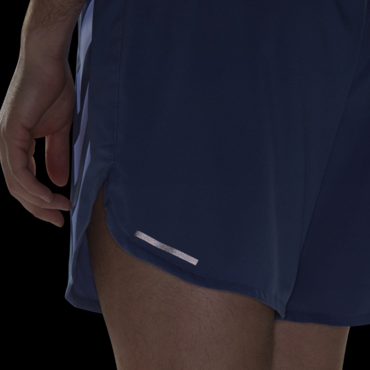 Bermuda De Corrida Adidas Terrex Agravic Em Aço
