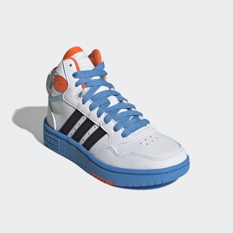 Tênis Adidas Mickey Mid Hoops Preto