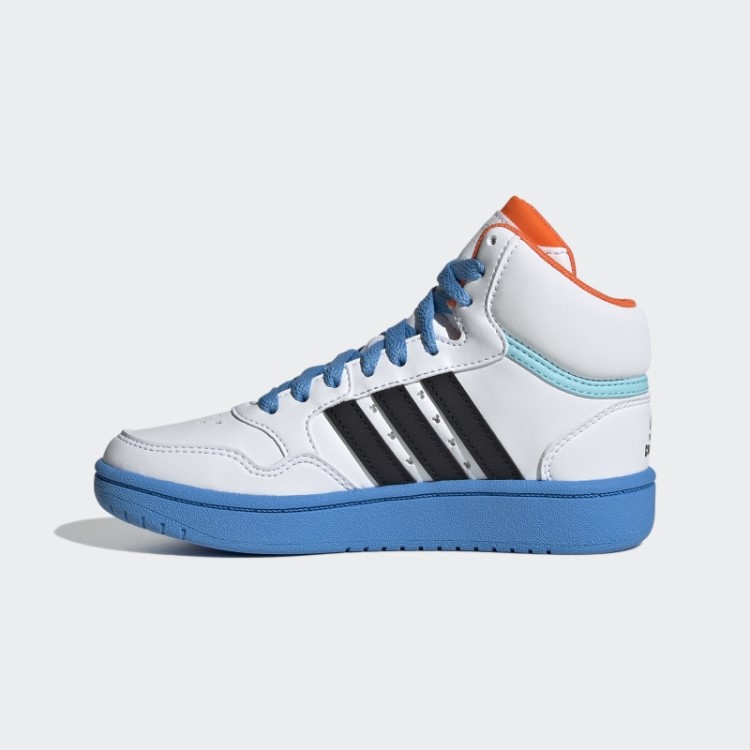 Tênis Adidas Mickey Mid Hoops Preto