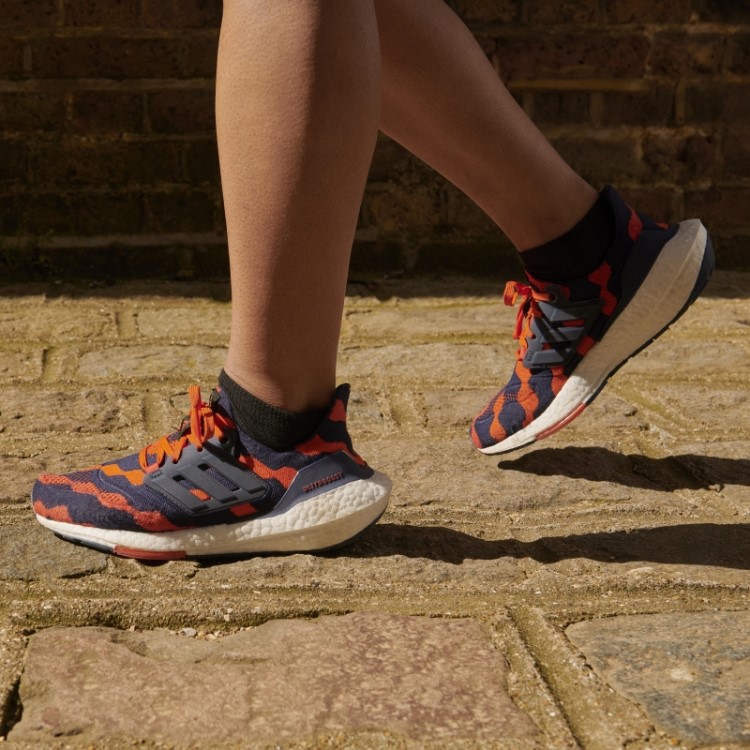 Tênis De Corrida Adidas Ultraboost 22 X Marimekko Vermelho Exuberante