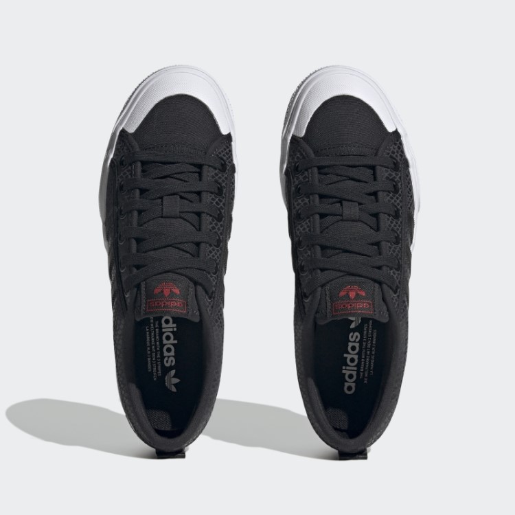 Sapato Plataforma Adidas Nizza Cinza