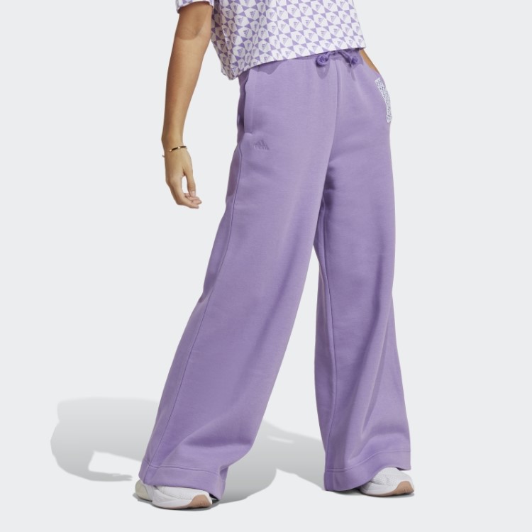 All Szn X Logomania Joggers Largos Adidas Violeta