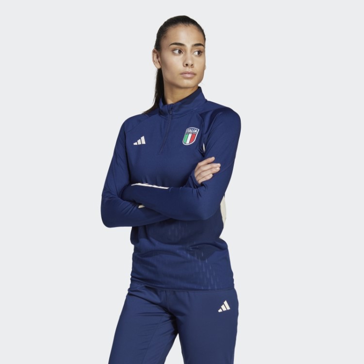 Top Adidas Italia Tiro 23 Pro Azul Escuro