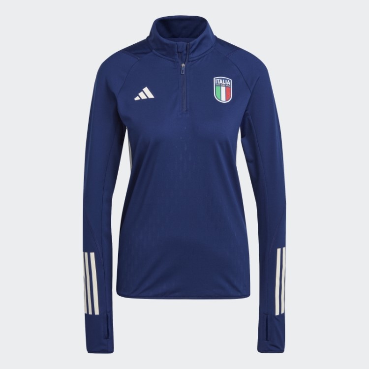 Top Adidas Italia Tiro 23 Pro Azul Escuro