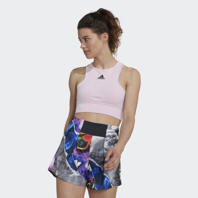 Tênis Eua Top Cropped Rosa Adidas