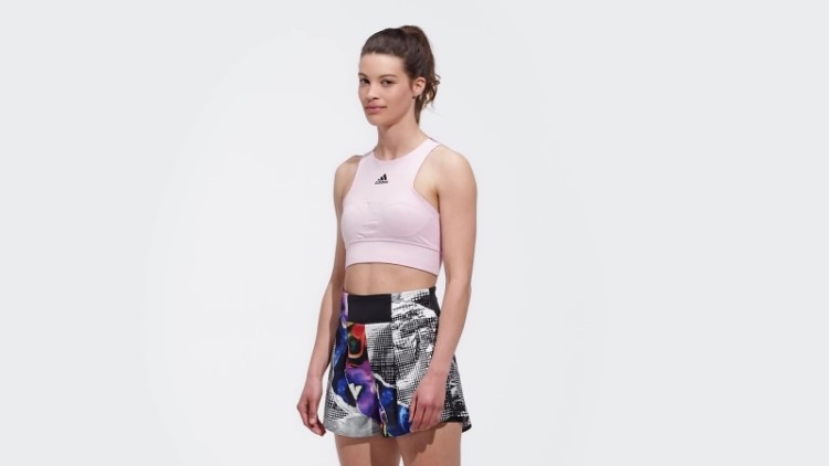 Tênis Eua Top Cropped Rosa Adidas