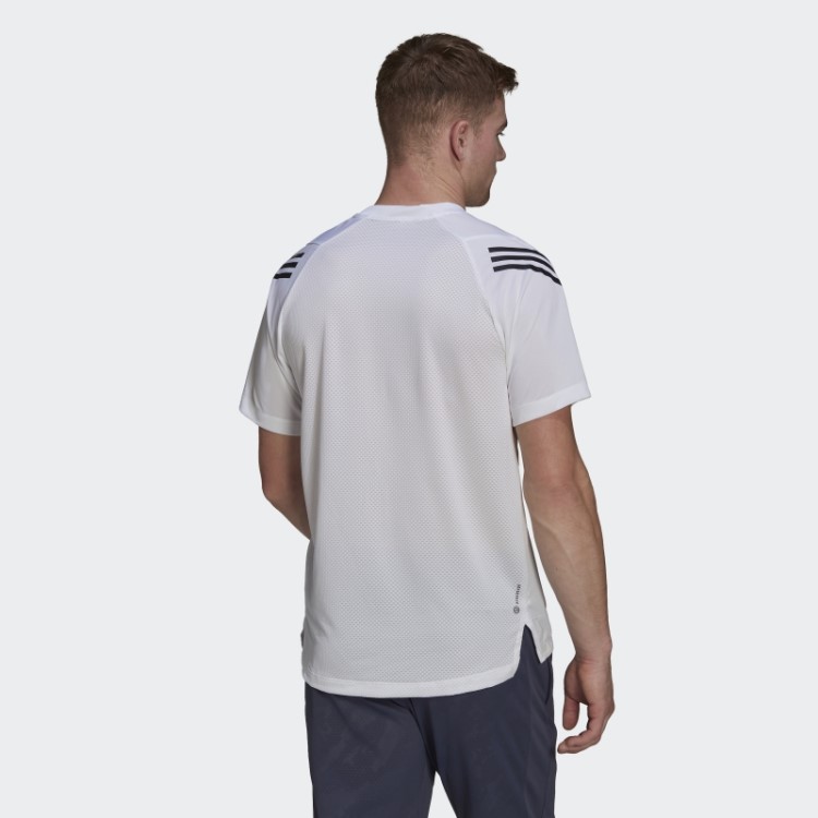 Camiseta De Treino Branca Adidas Train Icon