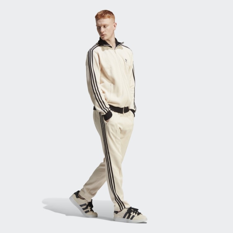Calça Adicolor Classics Waffle Beckenbauer Adidas Branca