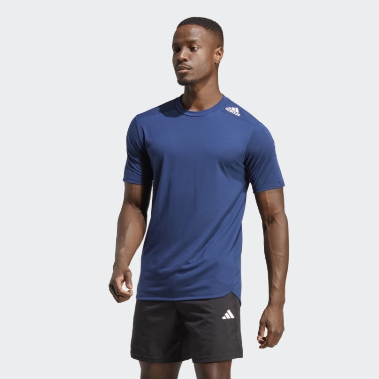 Camiseta Adidas Dark Blue Designed For Training