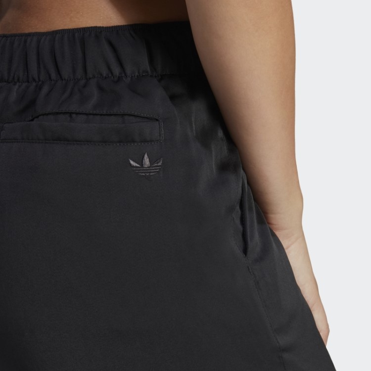 Calça De Cetim Adidas Preta Premium Essencial