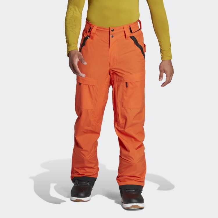Calça Shell Resort De Duas Camadas Adidas Laranja