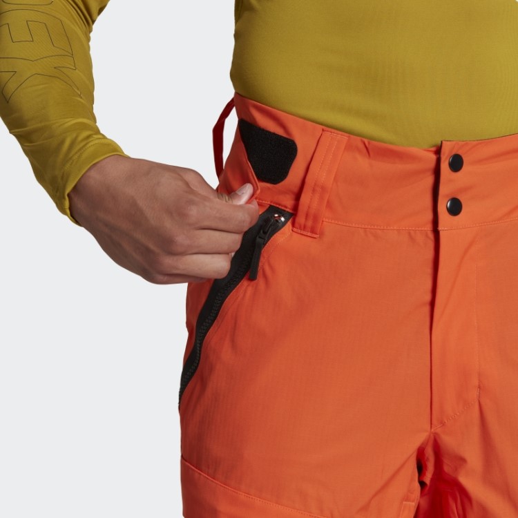 Calça Shell Resort De Duas Camadas Adidas Laranja