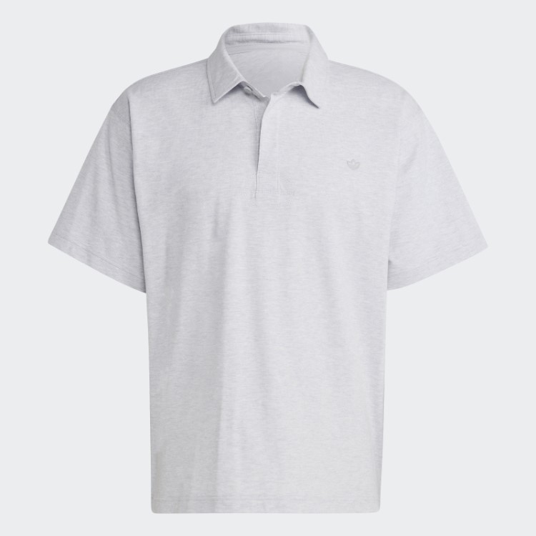 Camisa Polo Premium Essentials Cinza Claro Urze Adidas