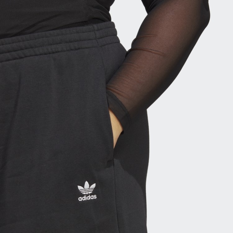 Shorts French Terry Adicolor Essentials (tamanho Grande) Adidas Preto