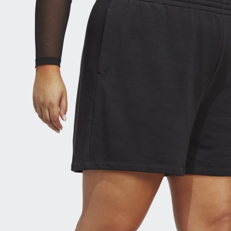 Shorts French Terry Adicolor Essentials (tamanho Grande) Adidas Preto