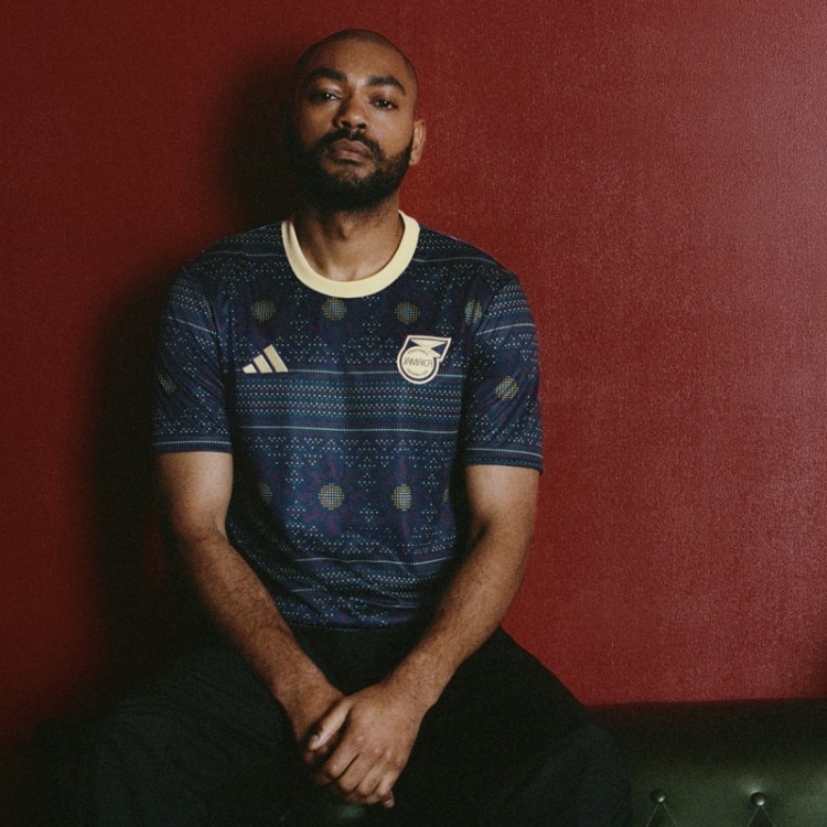 Camisa Pré-jogo Adidas Navy Jamaica Tiro 23