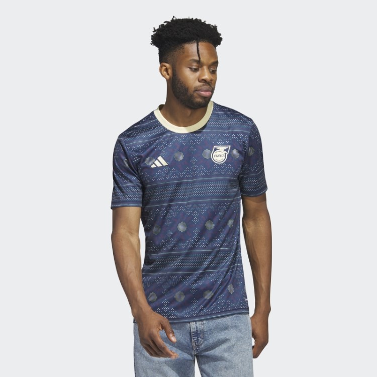 Camisa Pré-jogo Adidas Navy Jamaica Tiro 23
