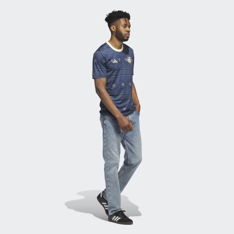 Camisa Pré-jogo Da Marinha Jamaica Tiro 23 Adidas