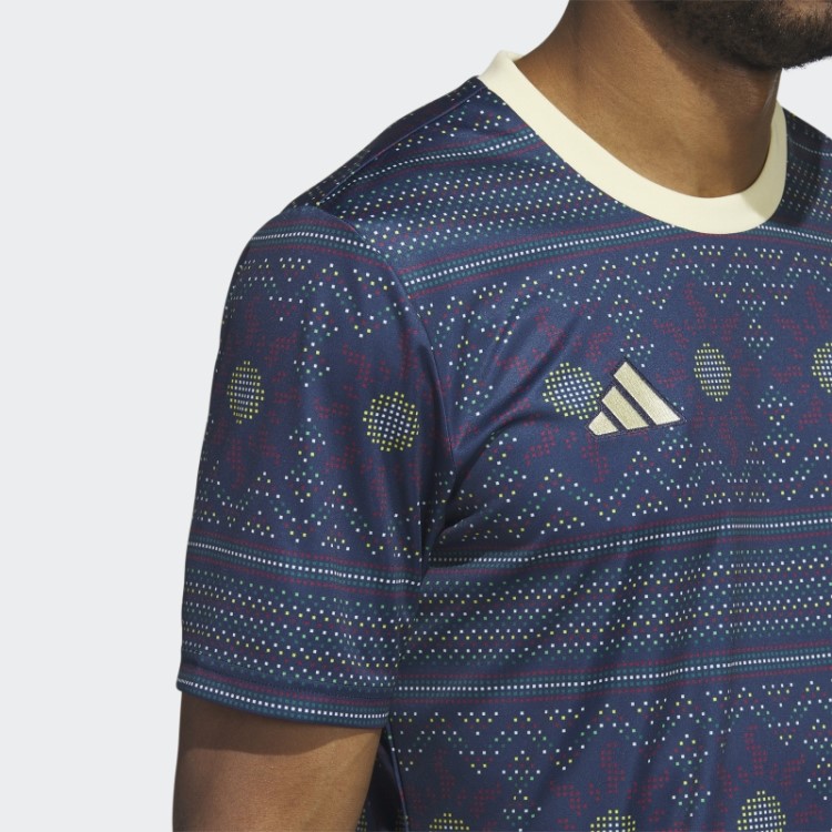 Camisa Pré-jogo Da Marinha Jamaica Tiro 23 Adidas
