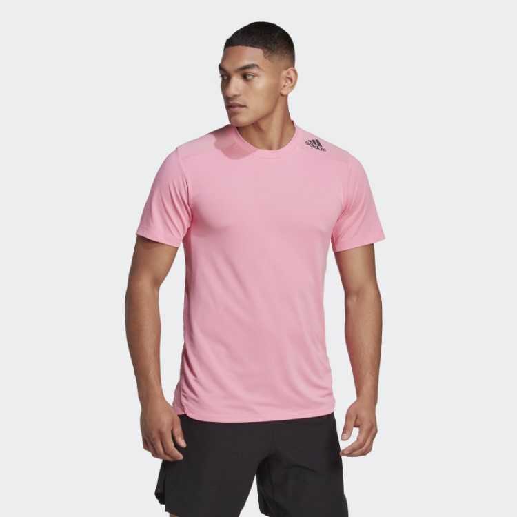 Rosa Projetado Para Treinar Heat.rdy Hiit Tee Adidas