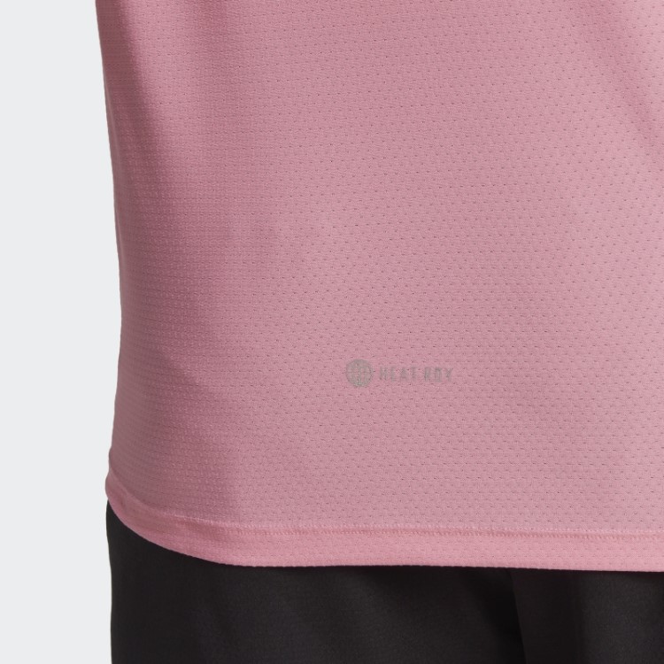 Rosa Projetado Para Treinar Heat.rdy Hiit Tee Adidas